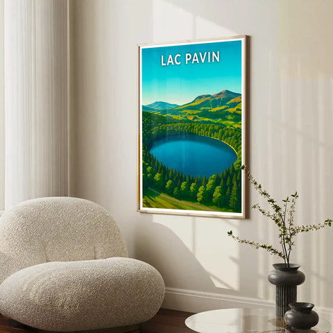 Affiche - Lac Pavin