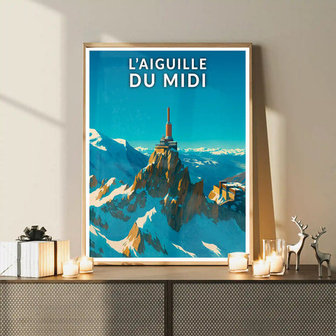 Affiche - L'Aiguille du Midi
