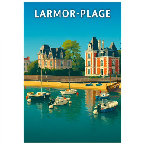 Affiche - Larmor-Plage