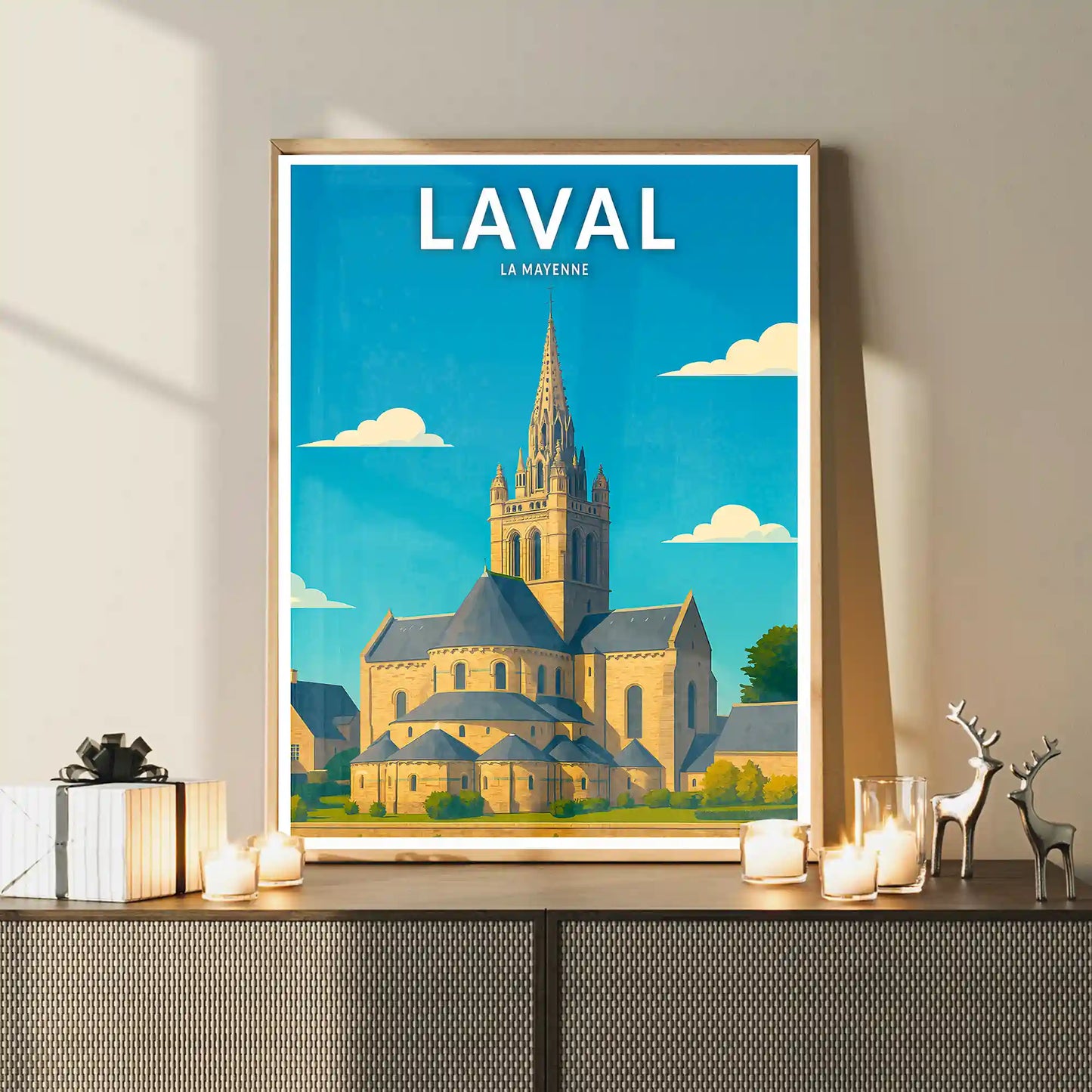 Affiche - Laval - La Mayenne