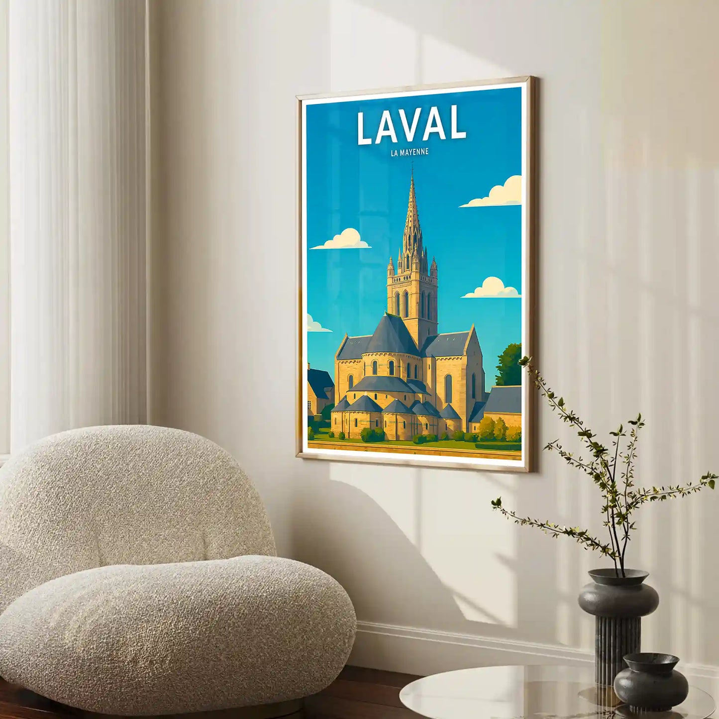 Affiche - Laval - La Mayenne