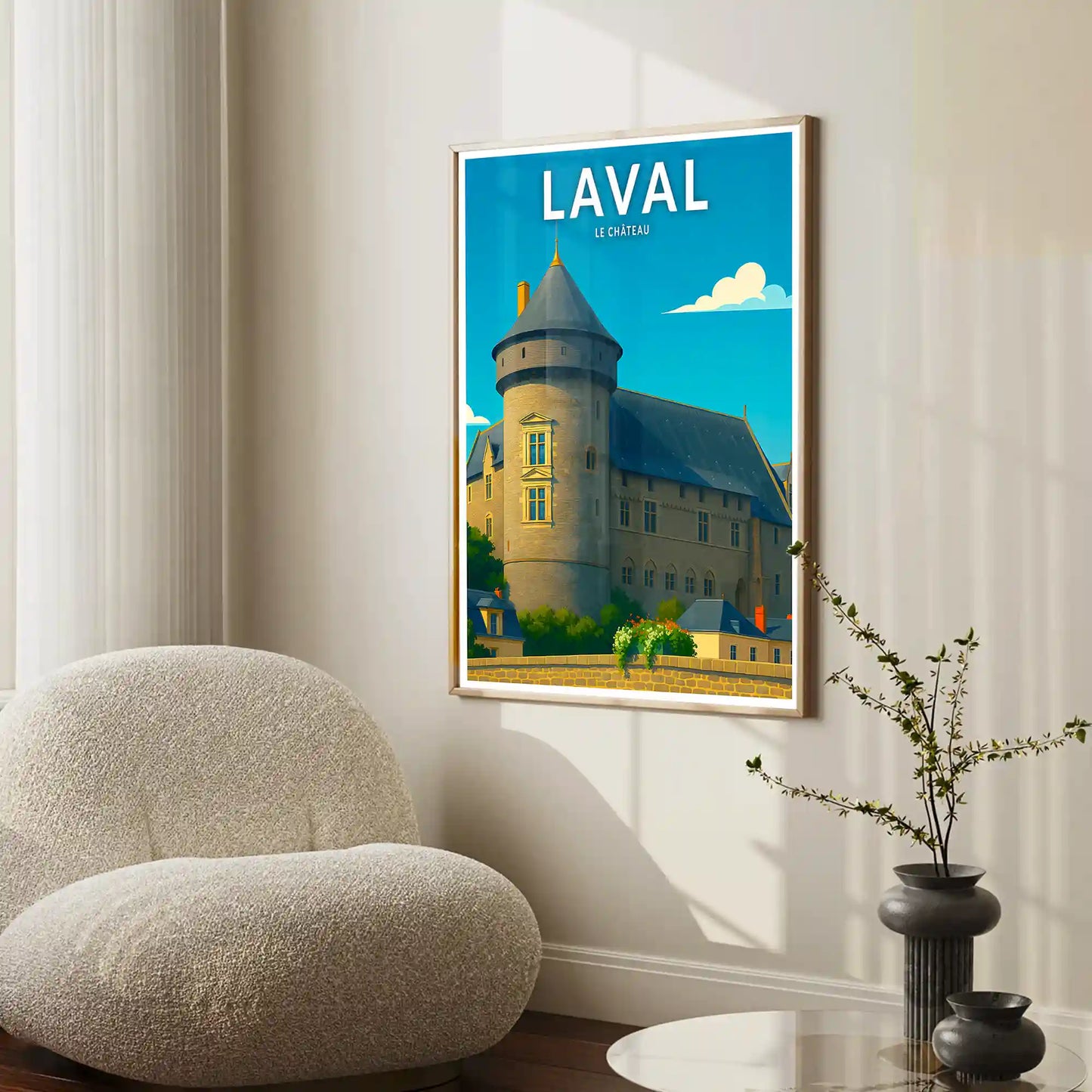 Affiche - Laval - Le Château