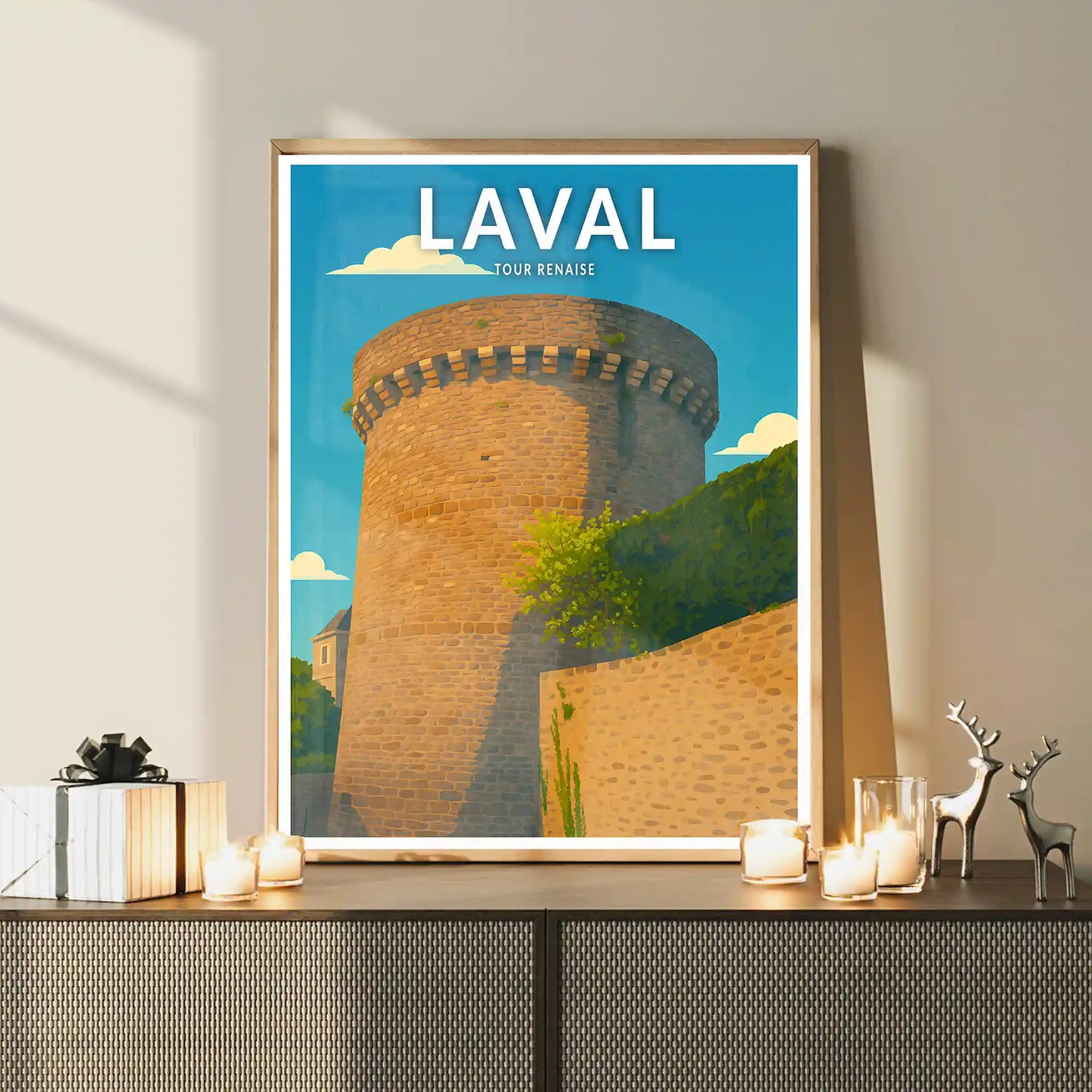 Affiche - Laval - Tour Renaise