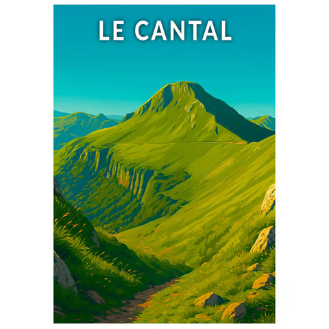 Affiche - Le Cantal