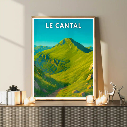 Affiche - Le Cantal