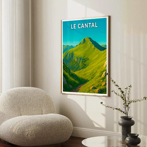 Affiche - Le Cantal