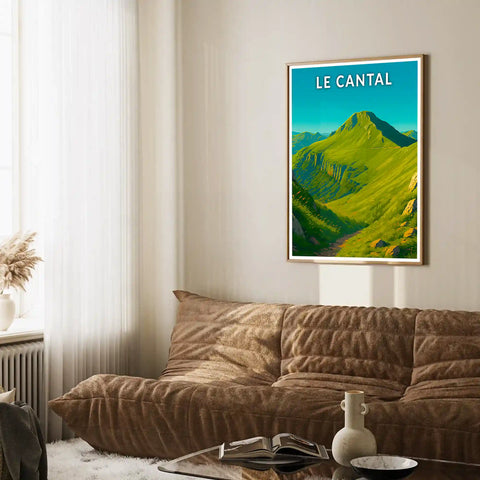Affiche - Le Cantal