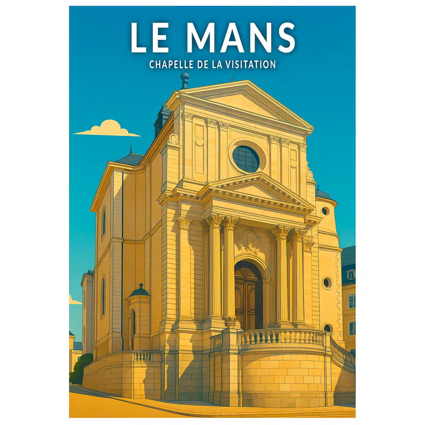 Affiche - Le Mans - Chapelle de la Visitation