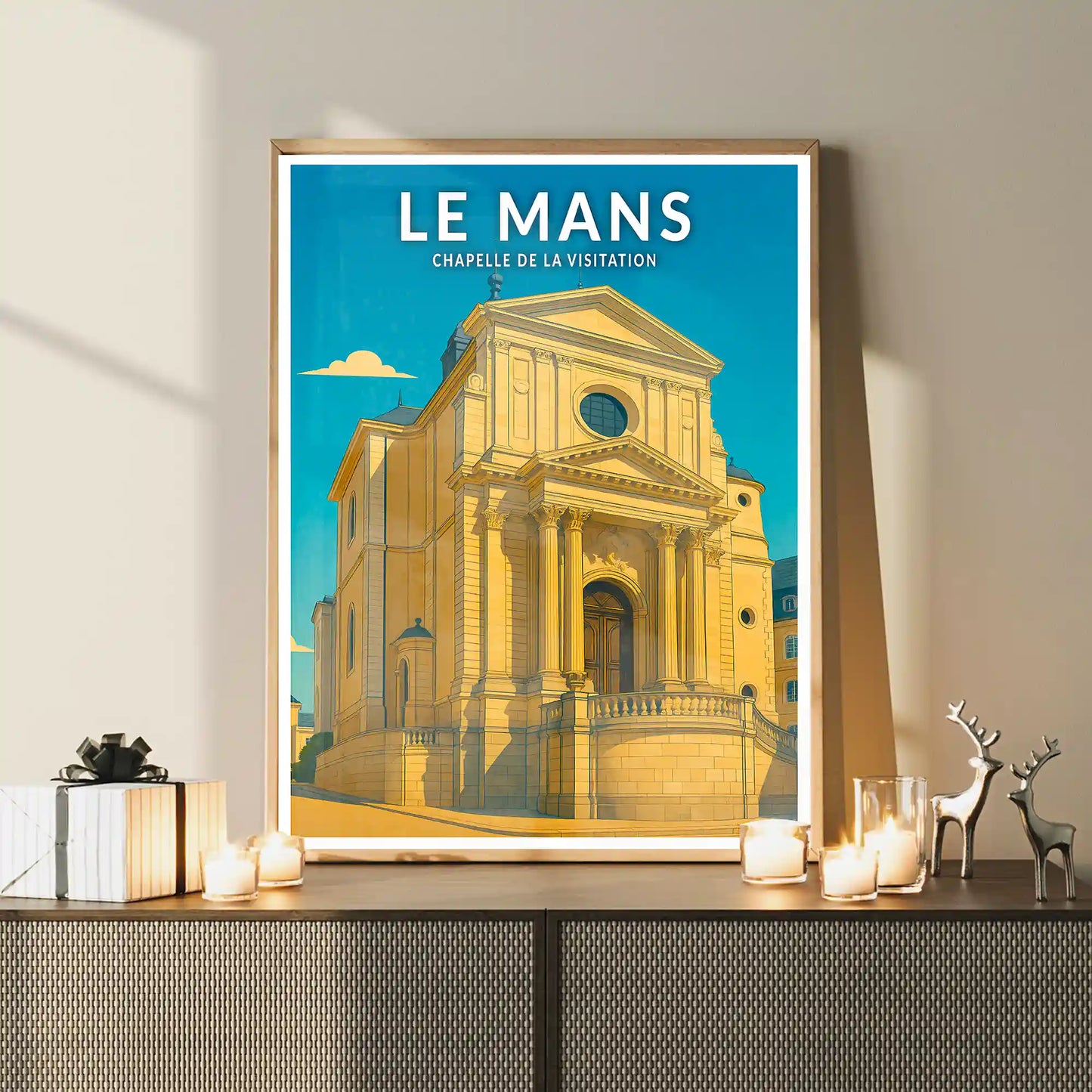 Affiche - Le Mans - Chapelle de la Visitation