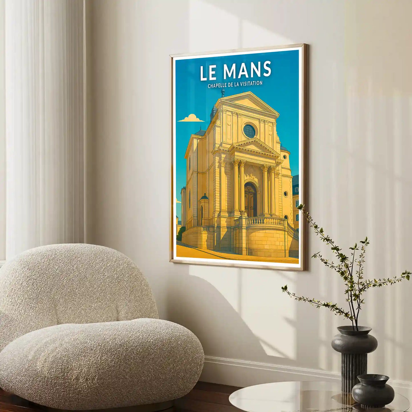 Affiche - Le Mans - Chapelle de la Visitation