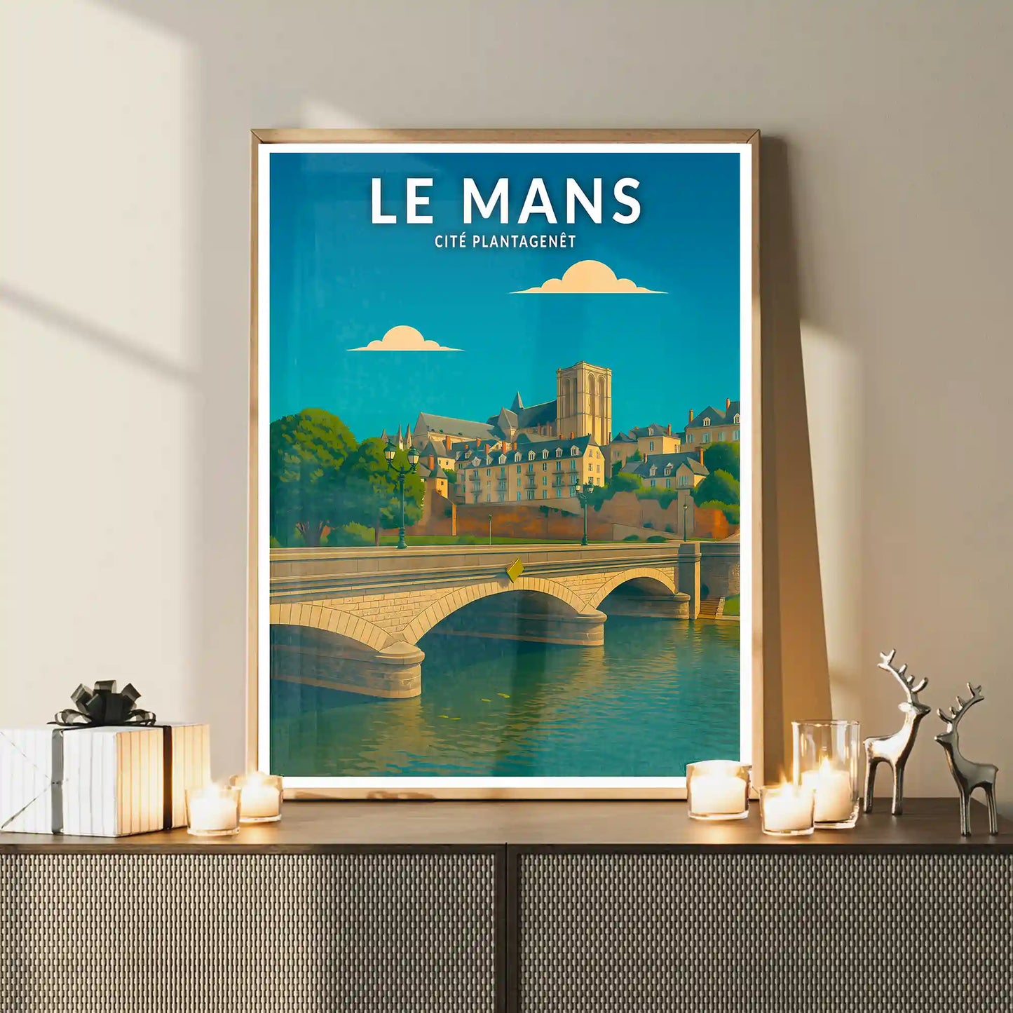 Affiche - Le Mans - Cité Plantagenêt