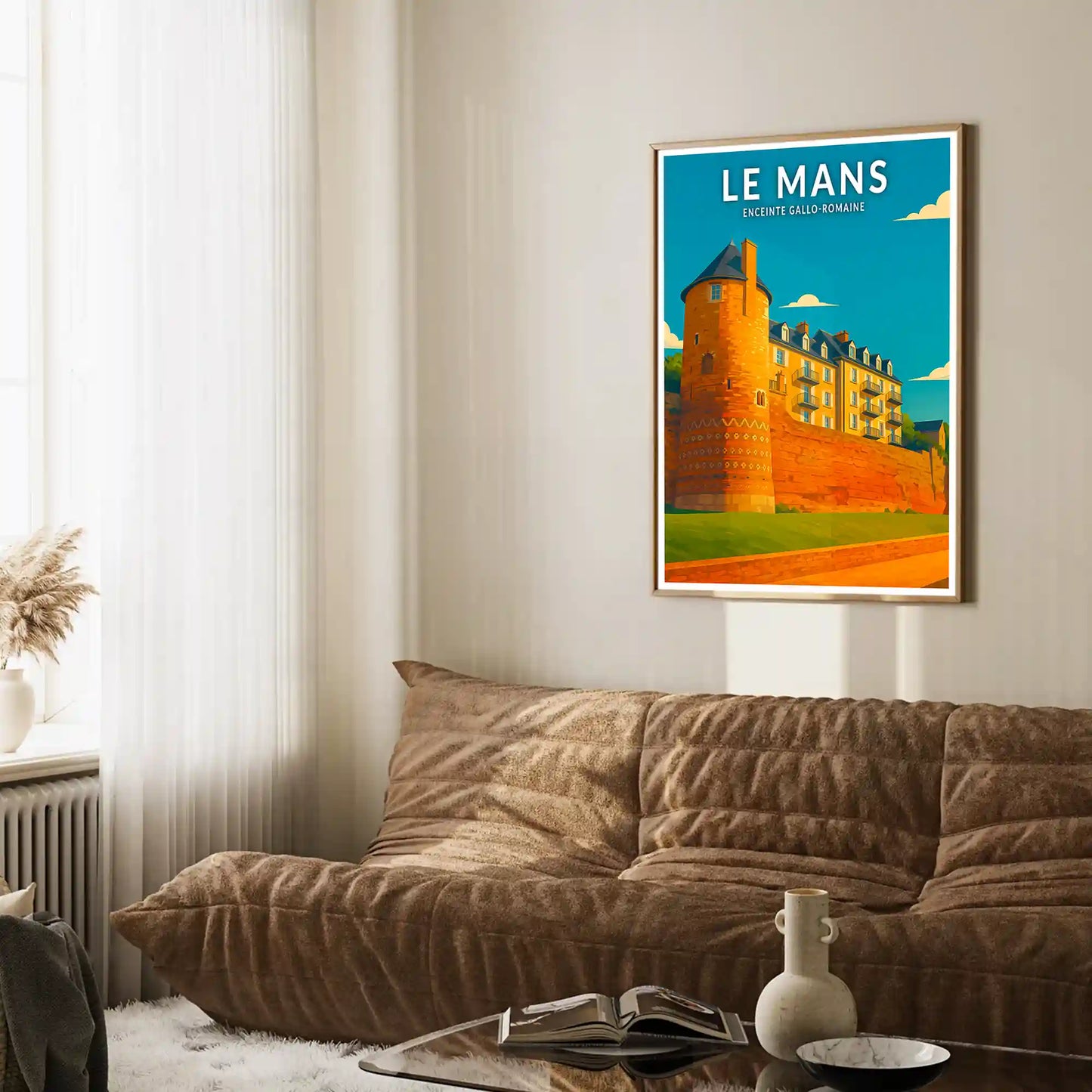 Affiche - Le Mans - Enceinte Gallo-Romaine