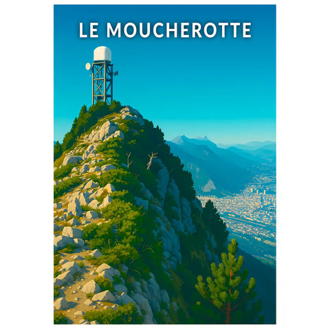 Affiche - Le Moucherotte