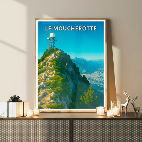 Affiche - Le Moucherotte