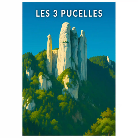 Affiche - Les 3 Pucelles