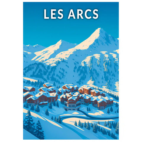 Affiche - Les Arcs