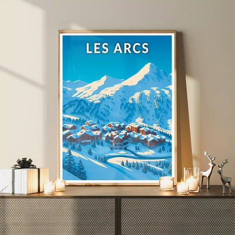 Affiche - Les Arcs
