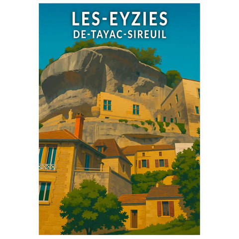 Affiche - Les Eyzies-de-Tayac-Sireuil
