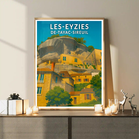 Affiche - Les Eyzies-de-Tayac-Sireuil
