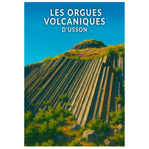 Affiche - Les Orgues Volcaniques d'Usson
