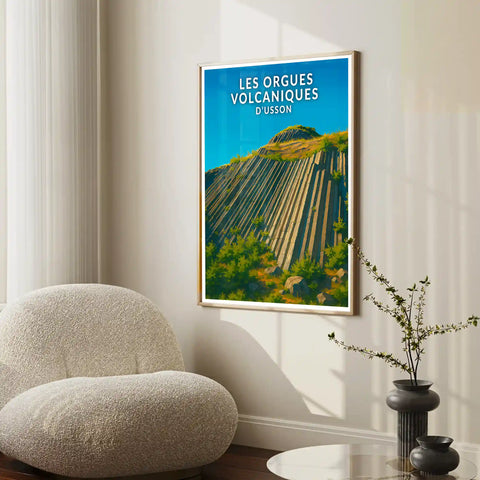 Affiche - Les Orgues Volcaniques d'Usson