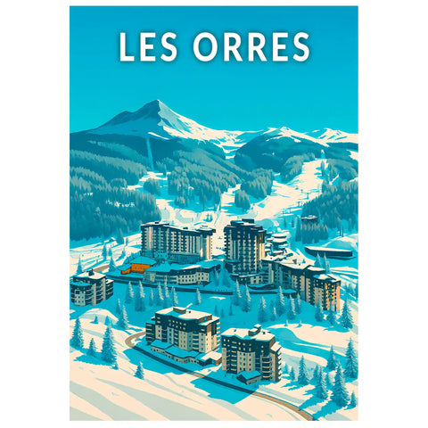 Affiche - Les Orres