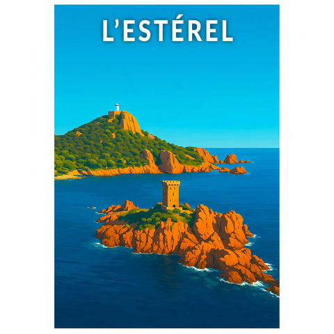 Affiche - L'Estérel