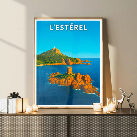 Affiche - L'Estérel
