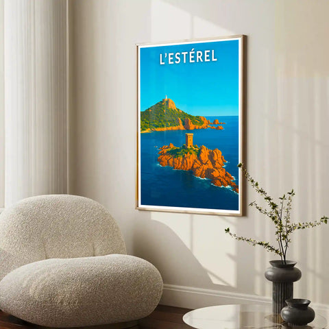 Affiche - L'Estérel
