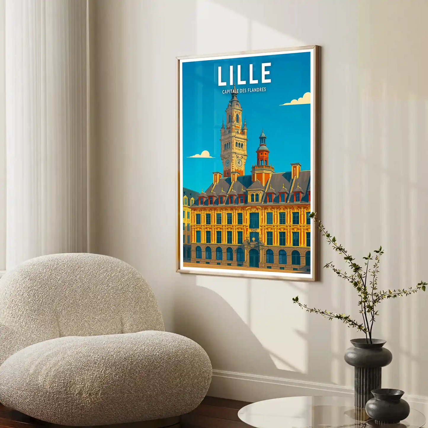Affiche - Lille - Capitale des Flandres