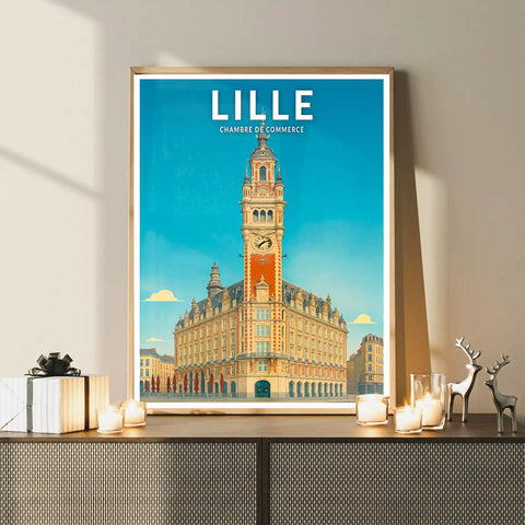 Affiche - Lille - Chambre de Commerce