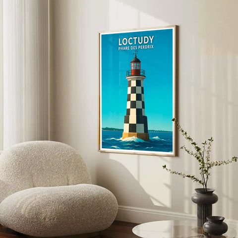 Affiche - Loctudy - Phare des Perdrix