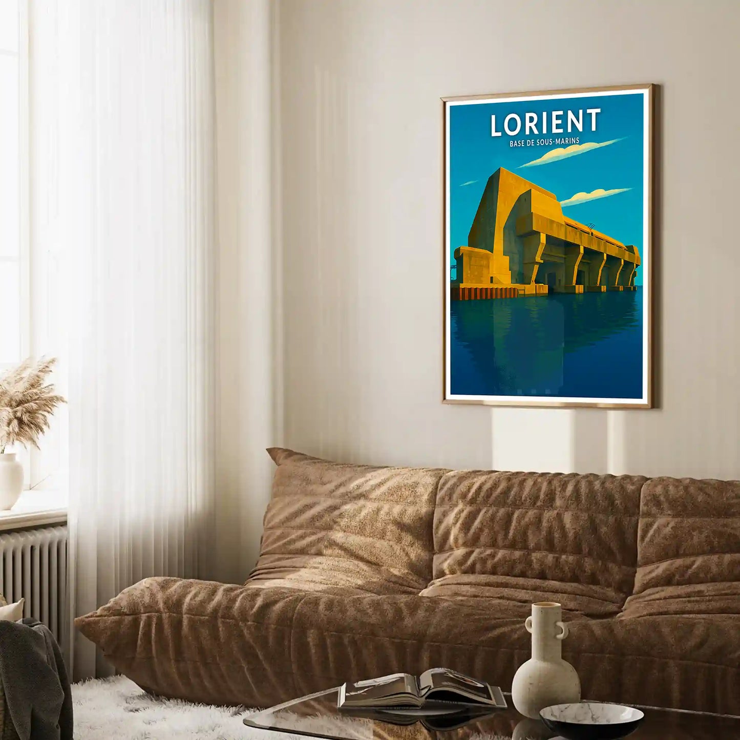 Affiche - Lorient - Base de Sous-Marins