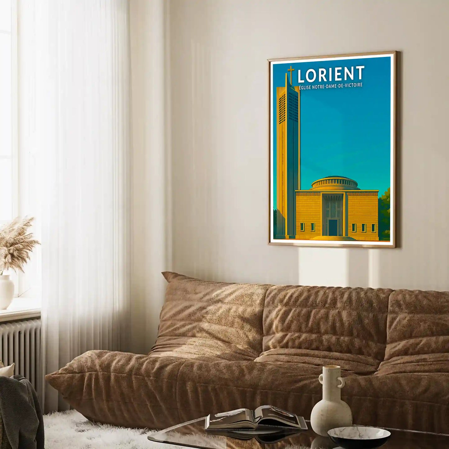 Affiche - Lorient - Église Notre-Dame de Victoire