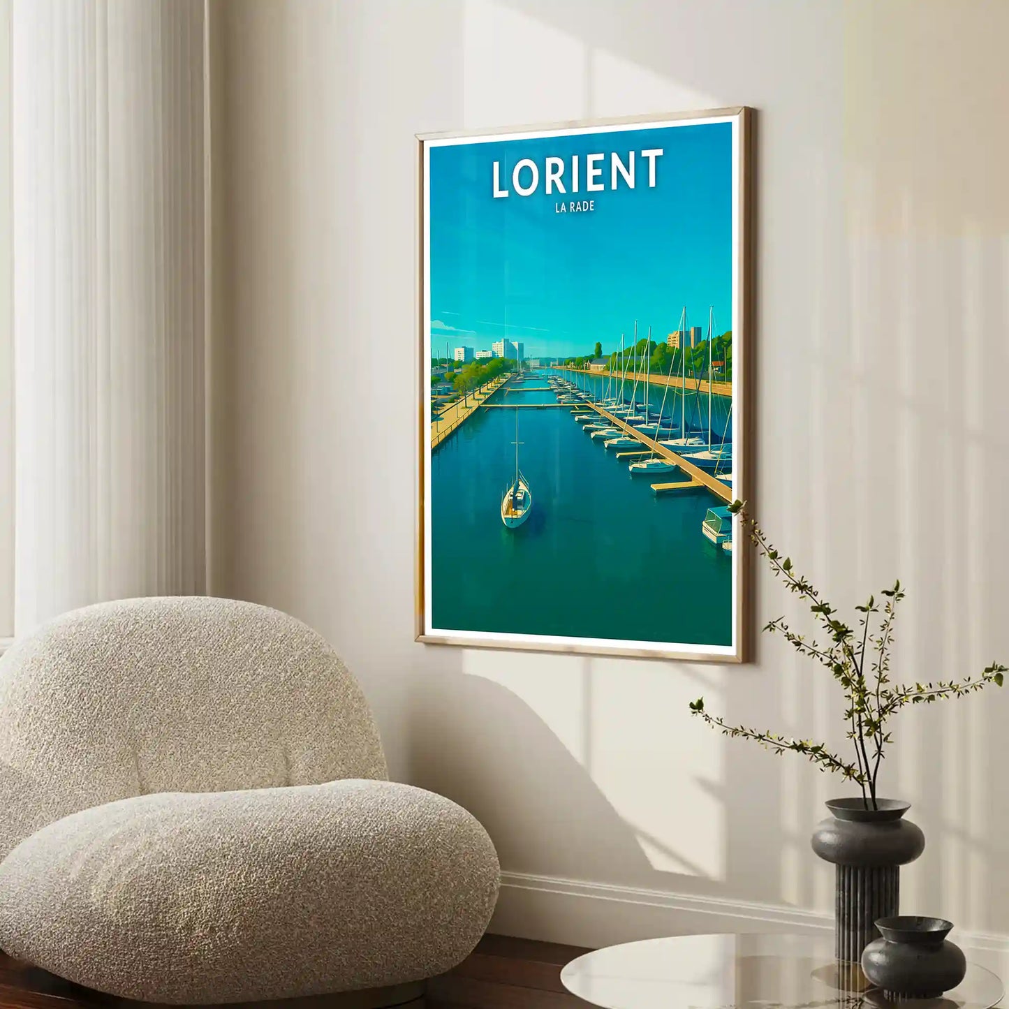 Affiche - Lorient - La Rade