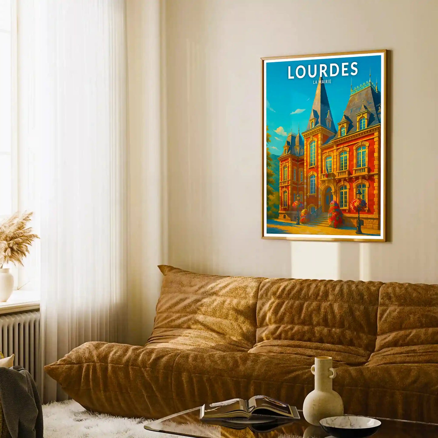 Affiche - Lourdes - La Mairie
