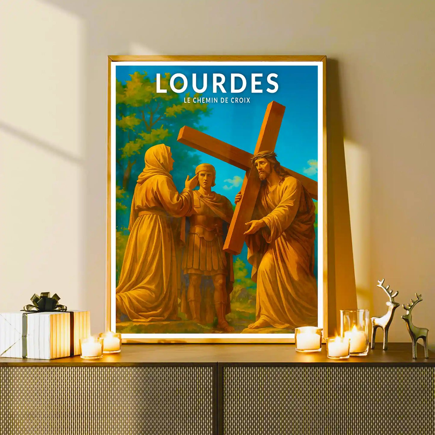 Affiche - Lourdes - Le Chemin de Croix