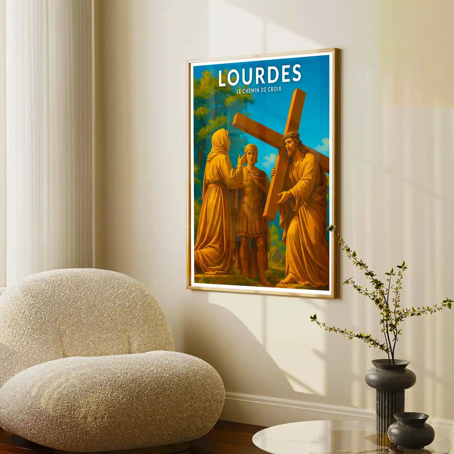 Affiche - Lourdes - Le Chemin de Croix