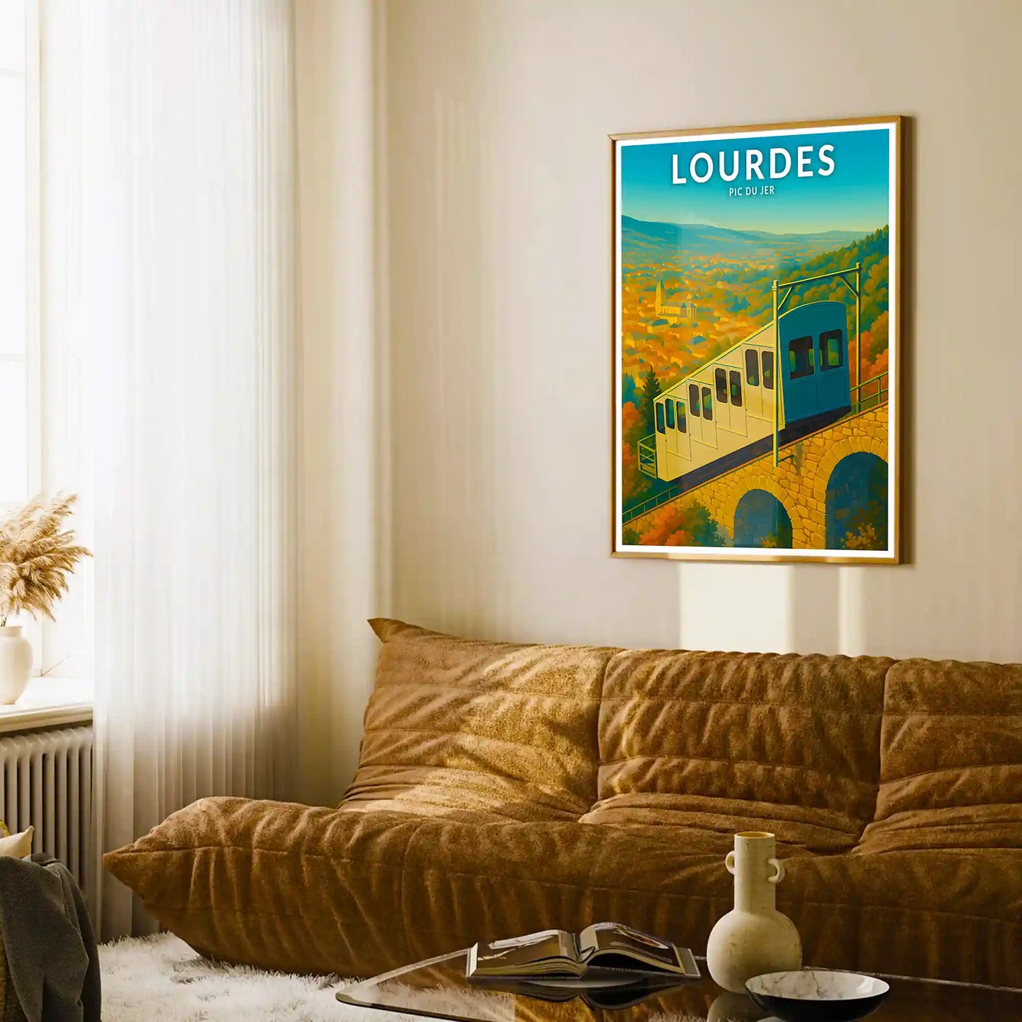 Affiche - Lourdes - Pic du Jer