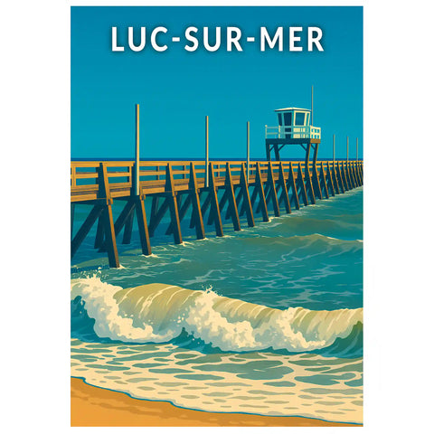 Affiche - Luc-sur-Mer