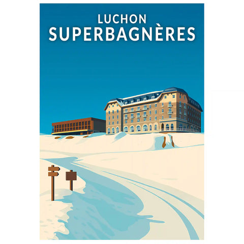 Affiche - Luchon-Superbagnères