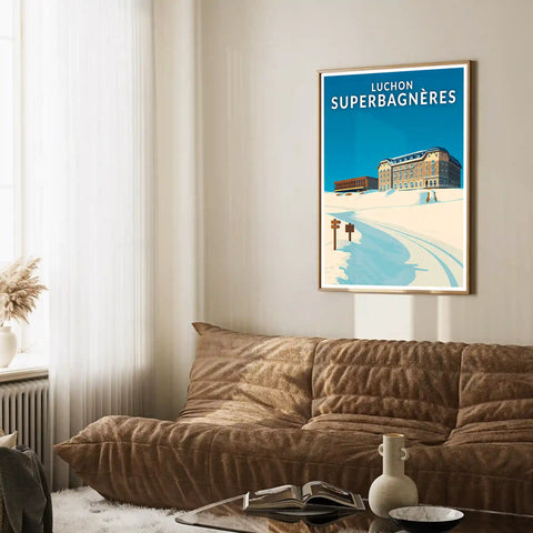 Affiche - Luchon-Superbagnères