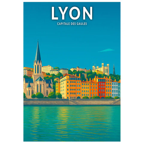 Affiche - Lyon - Capitale des Gaules