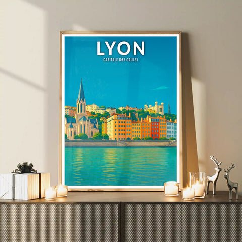 Affiche - Lyon - Capitale des Gaules
