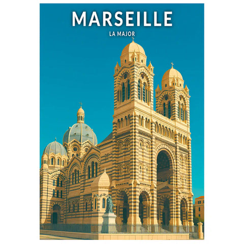 Affiche - Marseille - La Major
