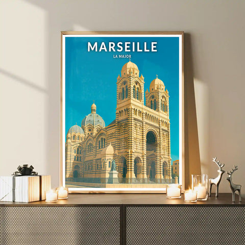 Affiche - Marseille - La Major