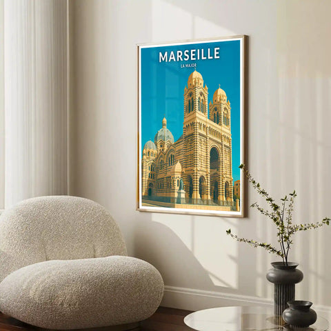 Affiche - Marseille - La Major