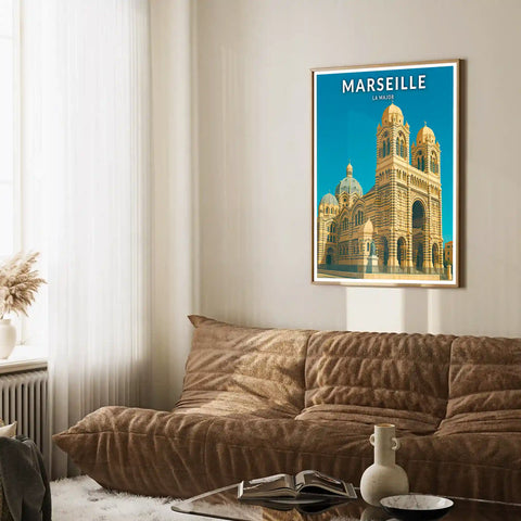 Affiche - Marseille - La Major