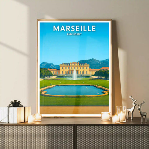 Affiche - Marseille - Parc Borély
