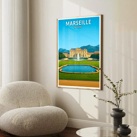 Affiche - Marseille - Parc Borély